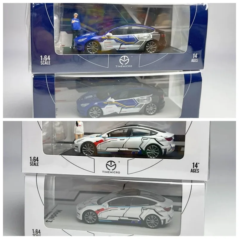 1:64 Model 3 Collectible Diecast – Mechanical Livery