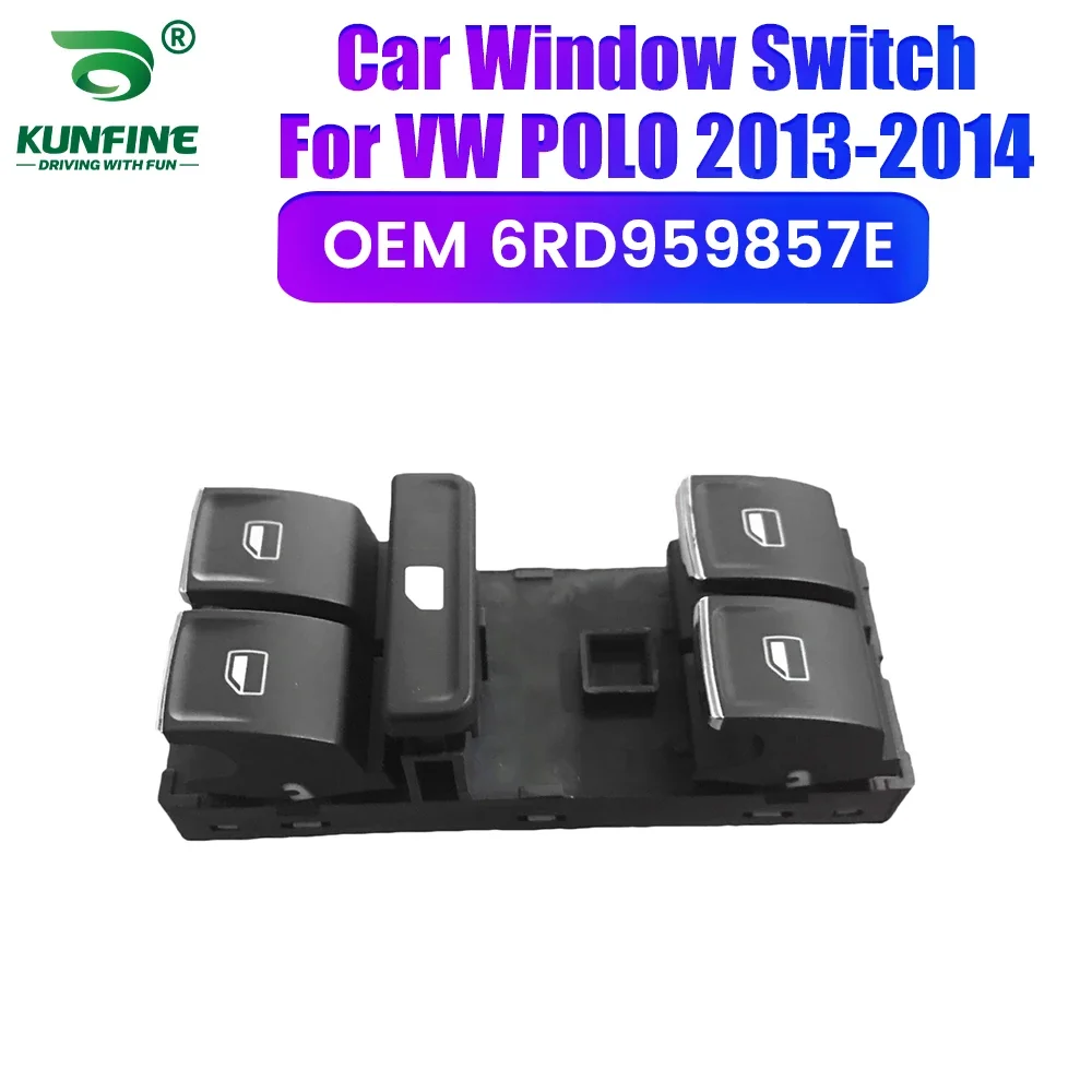 

Car Window Switch Button Front Left Power Master Control For VW POLO 2013-2014 Part NO. 6RD959857E