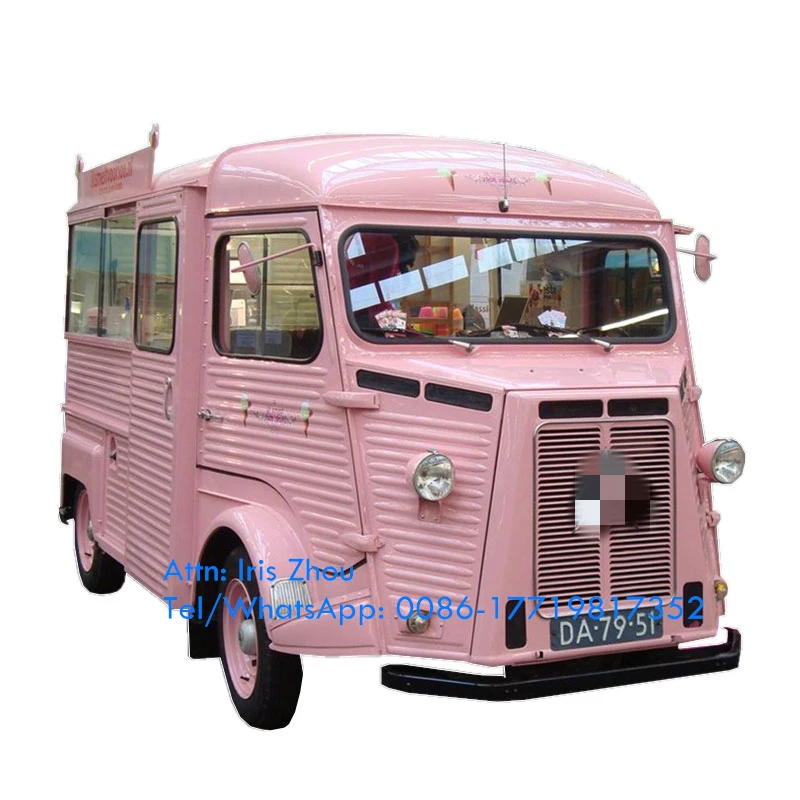 Great Food Truck Ra Most Popular Coffee Bubble Tea Ice Cream Food Cart Vintage Catering Trailer Electric Vending Machine Kiosk