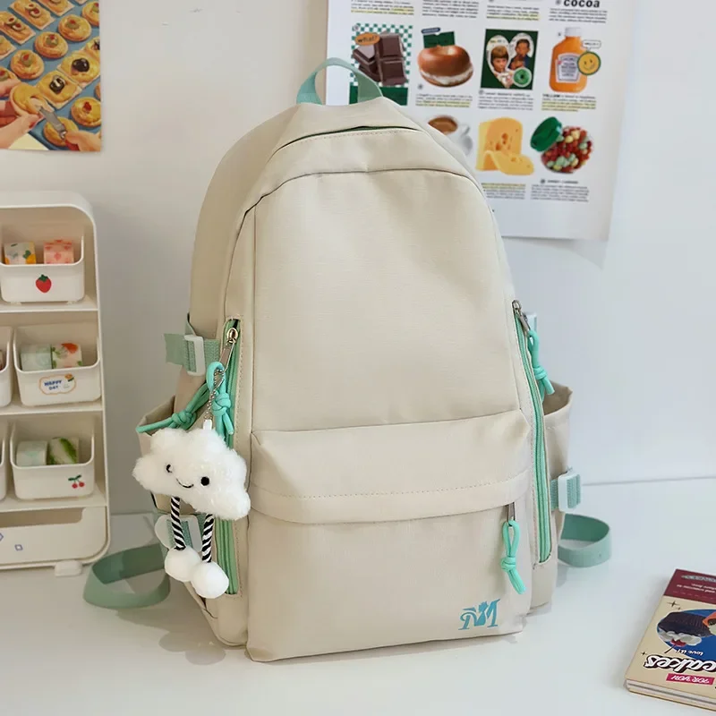 Crianças mochila para menino versátil para mulheres mochila bonito dos desenhos animados mochila saco de escola saco de classe para menina sacos de ombro