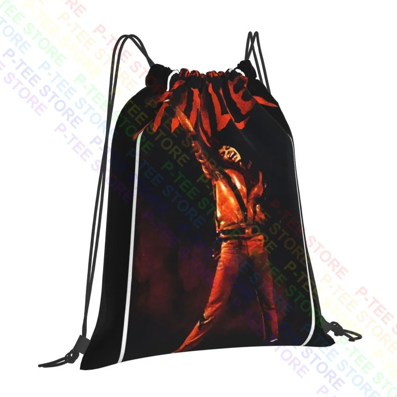 Michael Jackson Thriller Drawstring Bags Gym Bag Cute Softback Shopping Bag Bags For Travel