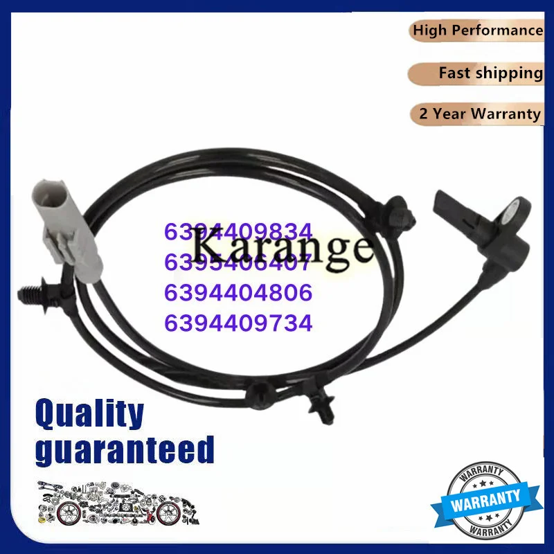 

Rear Left/Right ABS Wheel Speed Sensor 6394409834 6395406407 6394404806 6394409734 For Mercedes-Benz Vito Viano Mixto W639 NEW