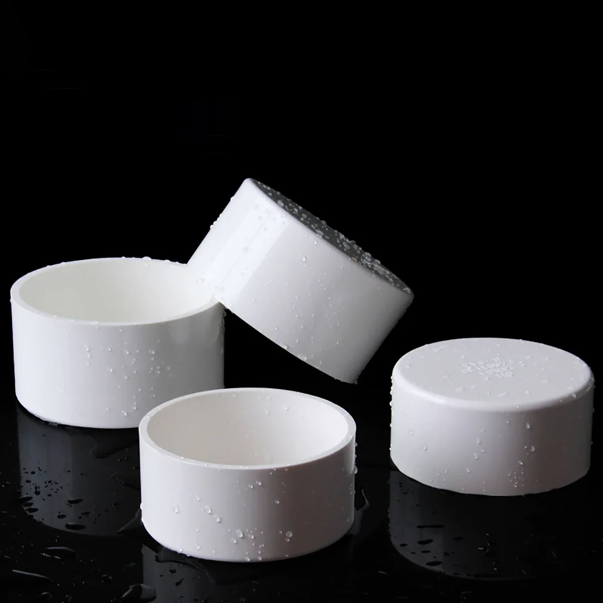 1 Chiếc Ống Nhựa PVC Cuối Đuôi Cắm ID 20,25 Năm 32,40,50,63 Năm 75,90,110Mm Hệ Mét Dung Môi Hàn Ống Kết Nối Hồ Cá Ao Vườn DIY