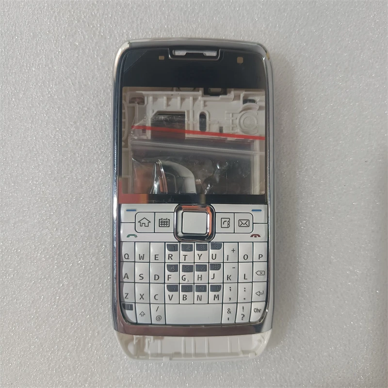 For Nokia E71 Full Mobile Phone Housing Cover Case+English Keypad Replacement Parts