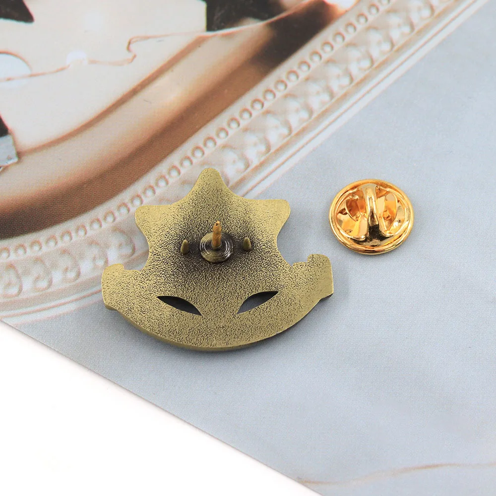 Star Sword and Olive Branch Emblem Israel Retro Metal Brooch Personalized Accessory view 6