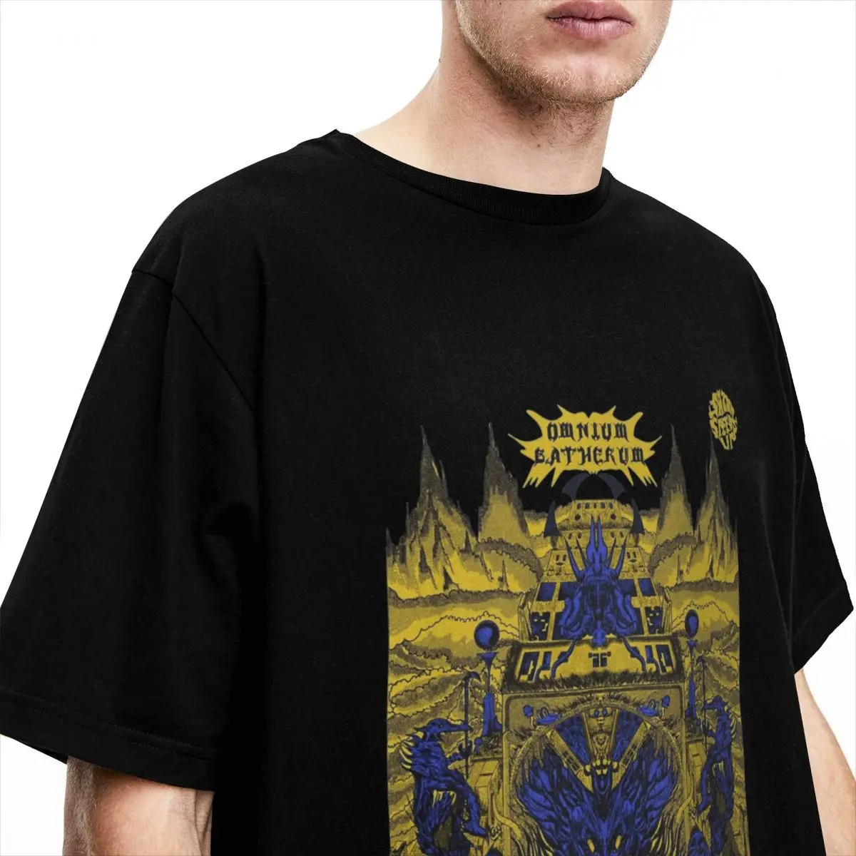 Fashion King Gizzard And The Lizard Wizard Omnium Gatherum T Shirt Men Women's Pure Cotton rock band Tee Shirt Adult Tops