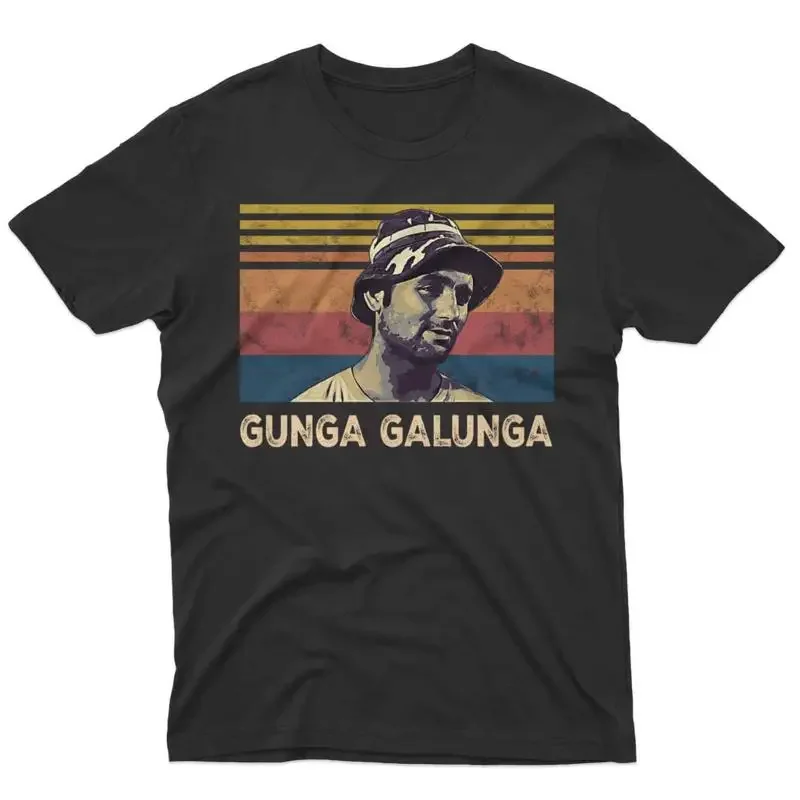 Sale Gunga Galunga Retro Vintage Sunset T Shirt Movie