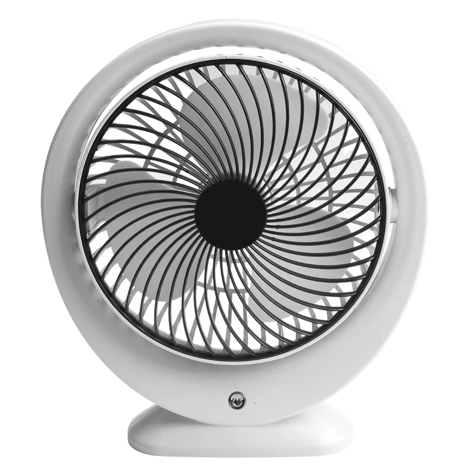 Rechargeable Silent Fan Perfect for Desktop Dormitory and Office Use Delivers Powerful Airflow in a Compact Design
