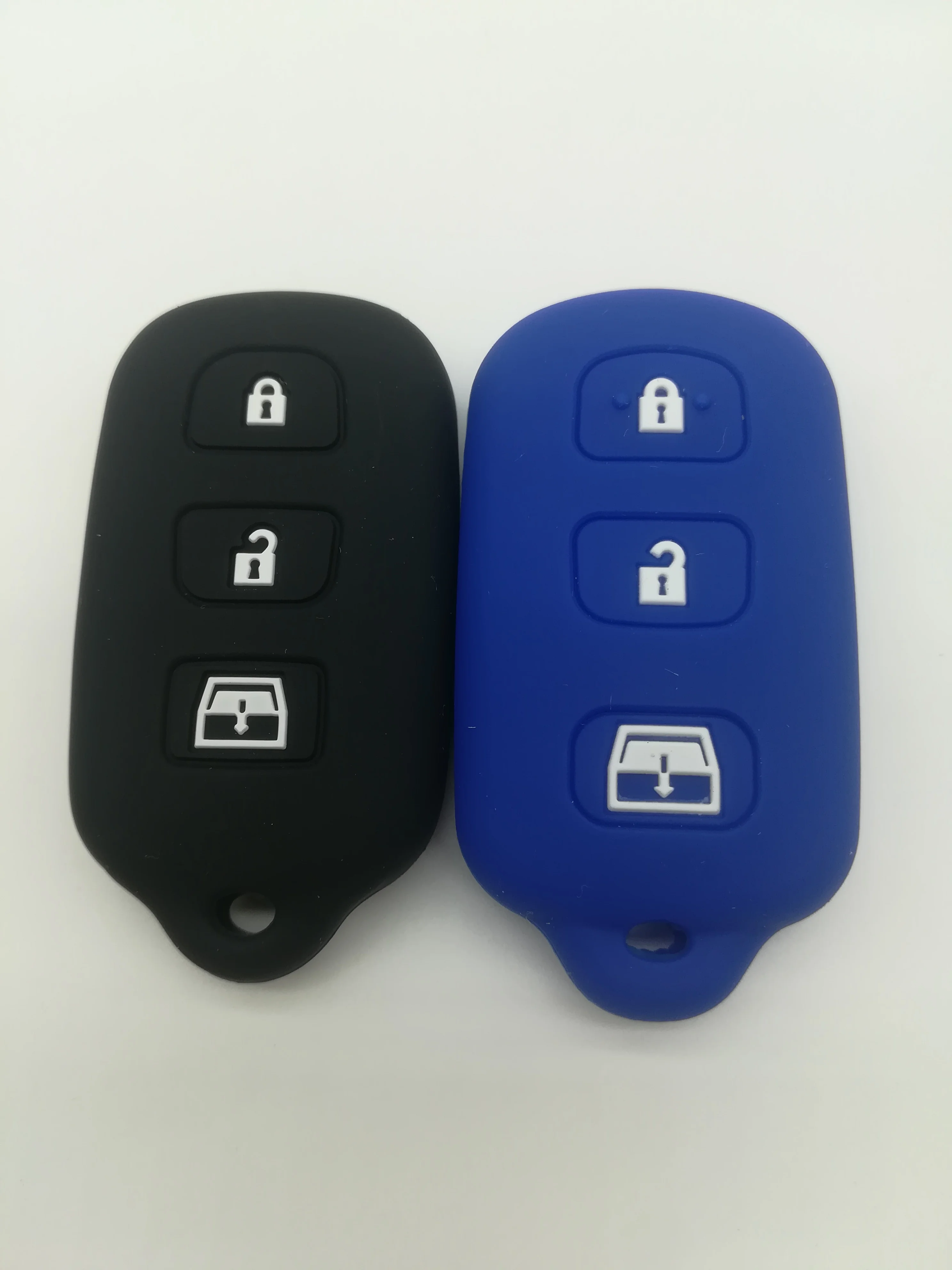 key cover For toyota key cover case shell keychain car accessories TOYOTA 4Runner Sequoia Matrix 2pcs