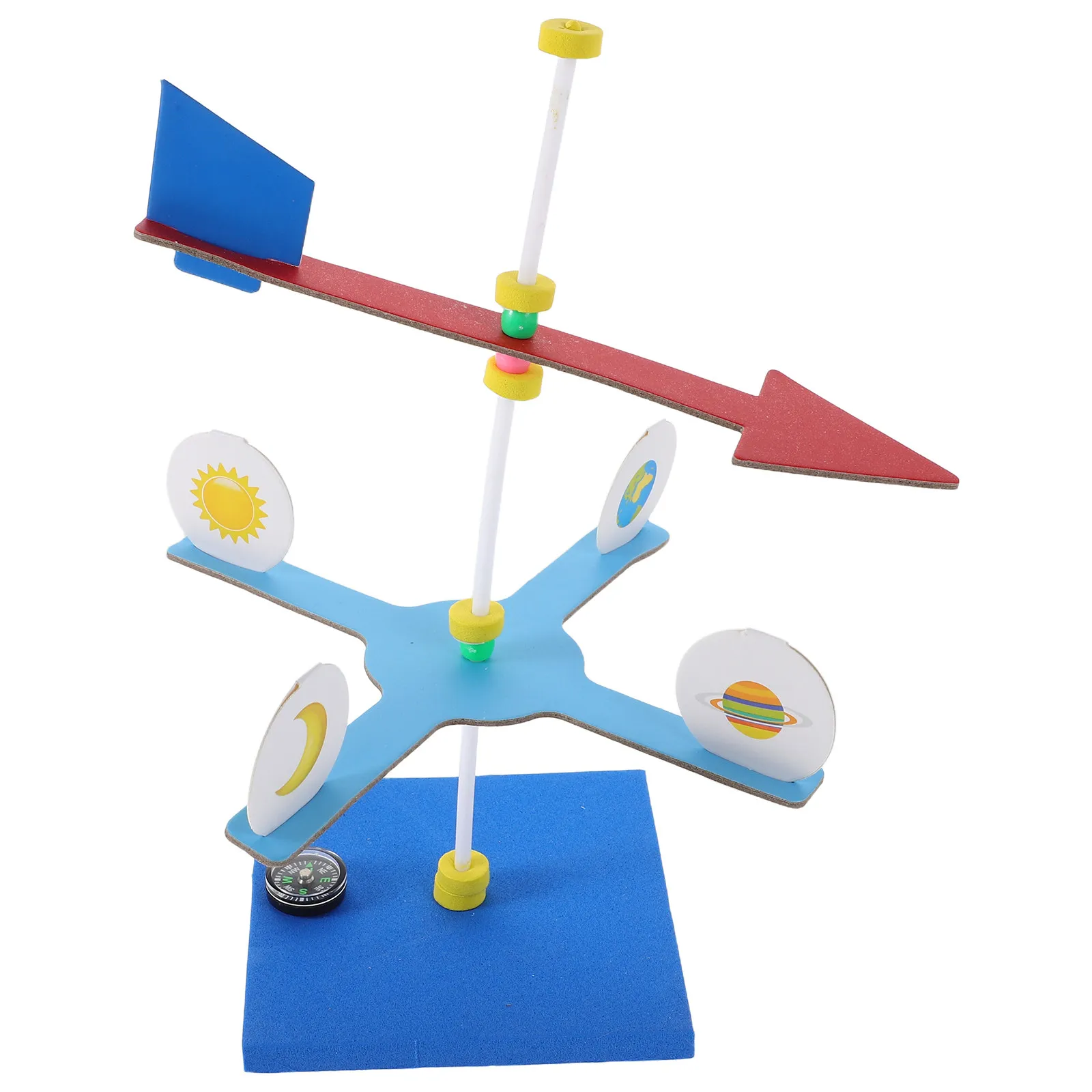 

Набор для детских научных экспериментов: Ветроуказатель. Креативный DIY-набор для сборки. Образовательный STEM-проект для практического изучения науки.