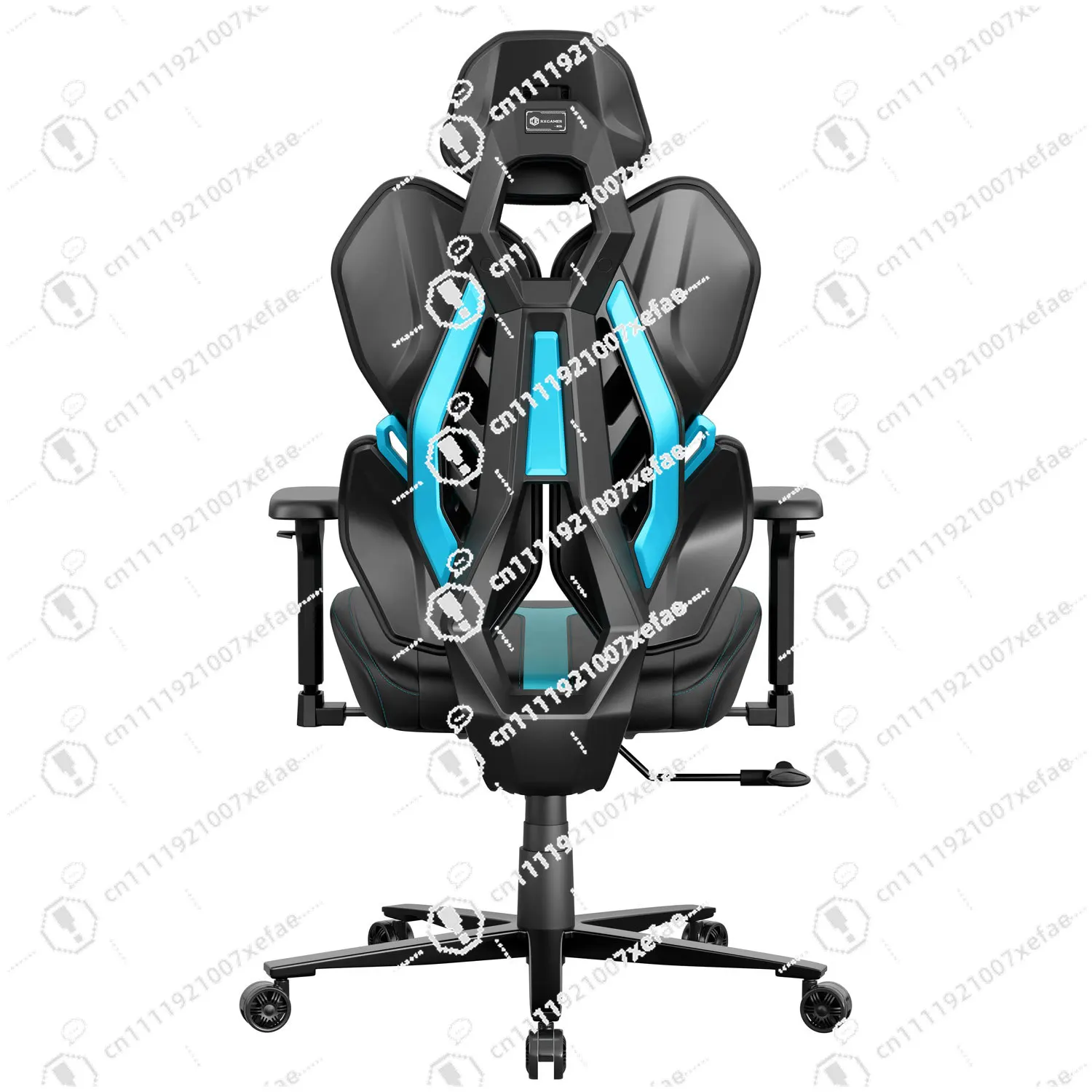 

Professional gaming chair recliner with adjustable lumbar support massage function, ergonomic rotating chair, suitable