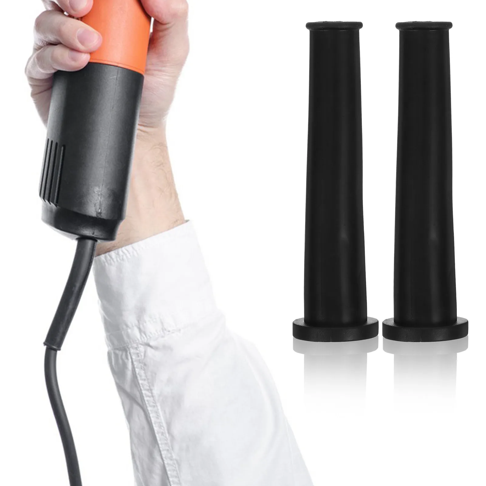 20Pcs Heavy Duty Rubber Cable Protective Sleeve Cord Sleeve Hose for Power Cord Protection Wire Organization Home Office