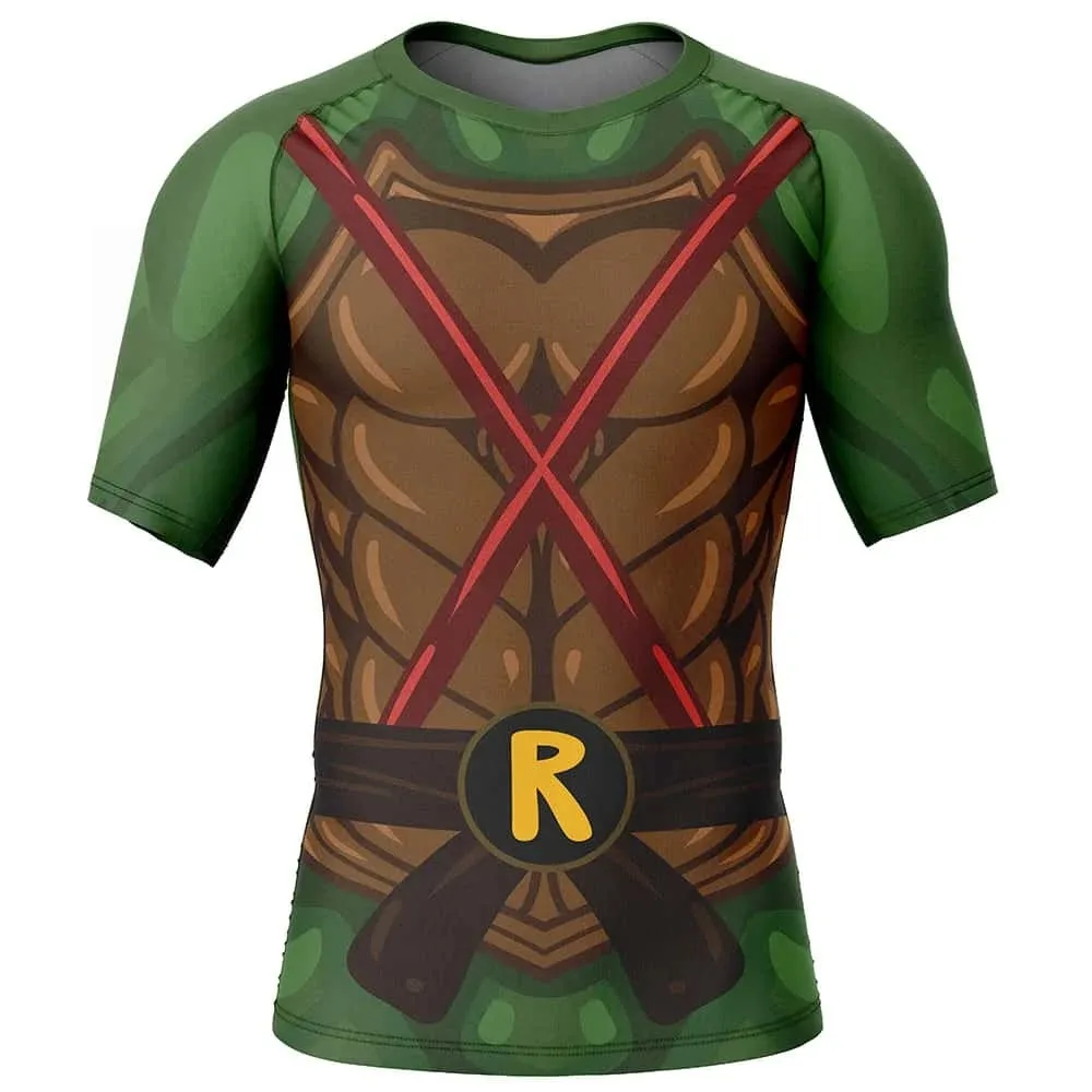 2026 Modisches und Cooles Ninja Turtle Vier Brüder Doppelseitiges Muster 3D Bandai Serie Cosplay Lockeres Übergroßes T-Shirt