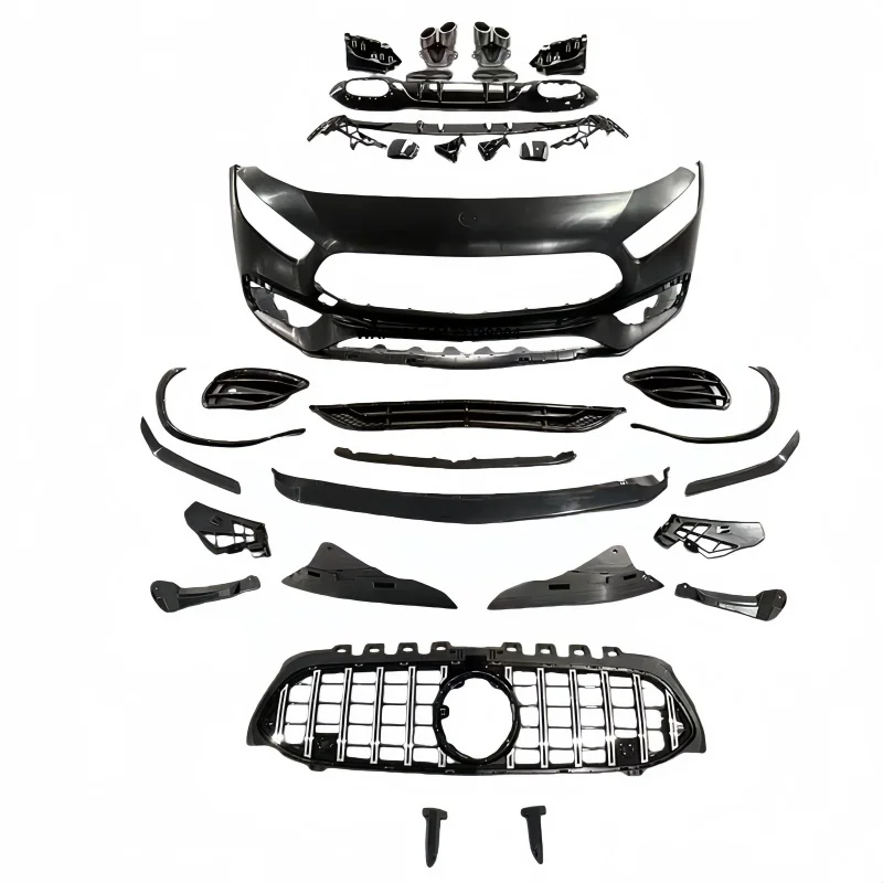 

Suitable for the M-ercedesBenz A-Class (W177 A35 A200 LA220) Two-door Models. It Is a Modified Body Kit for the A45 S A-MG.