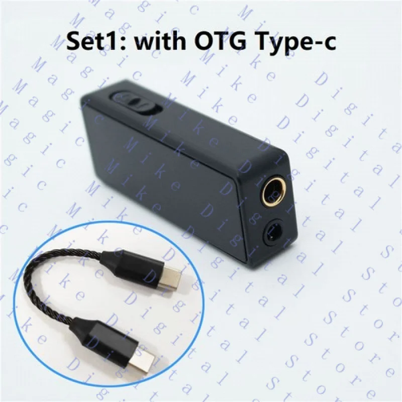 UU  Headphone Amplifier Player DAC Decoder Dual CS43131 DSD256 USB-C To 3.5MM New