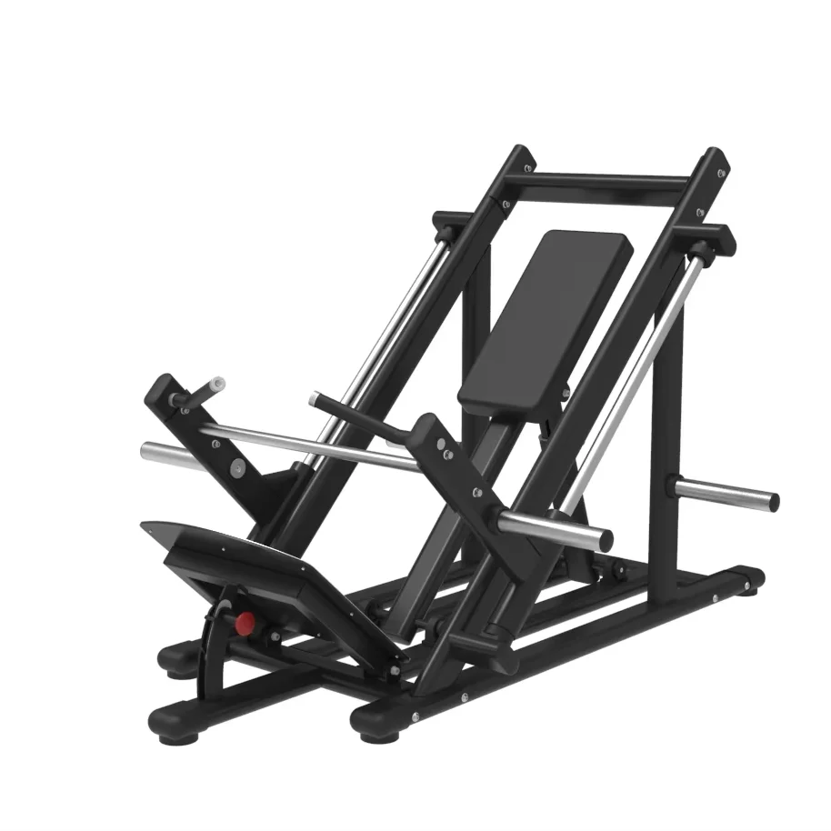 Commercial Gym Fitness Equipment Plate-Loaded Bent Over Row Machine Orbital Rowing Back Extension Trainer Pull-back Rowing