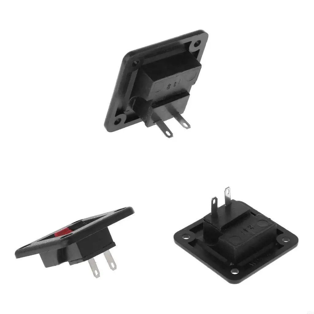 J78A 10pieces 2 position Speaker terminals ,Push Terminal Board Connector Kits 43mm Width Board Speaker Terminal Prop