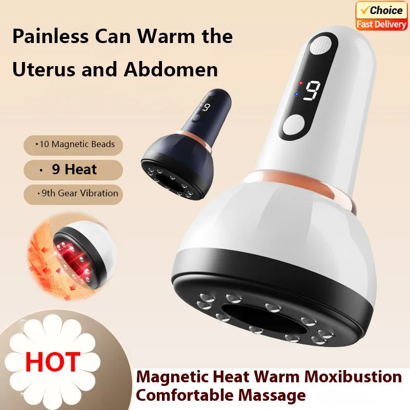 

Electric Cupping Massager for Fat Burning Physiotherapy Acupuncture Points Stimulation Home Spa Body Sculpting Machine