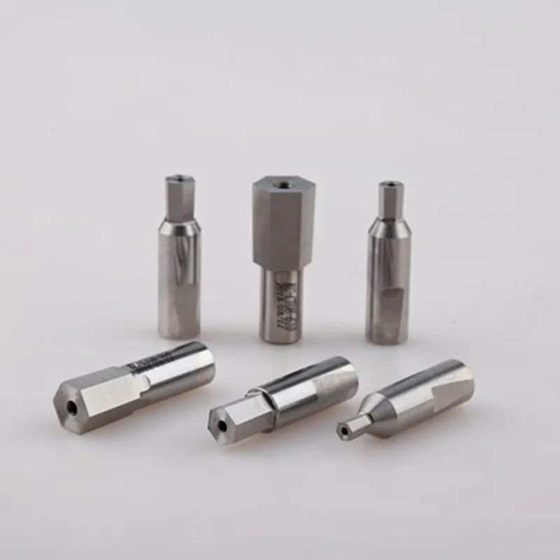 16 Shank HSS inner hexagon rotary broaching punch head rotary broach punching tool cnc hex rolling burnishing head tool