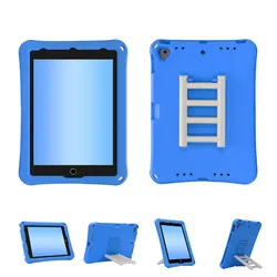 EVA Case for iPad 7 8 9 10 10.9 Air 4 5 6 Mini 1 2 3 Kids Cover iPad Pro 11 12.9 13 2024 Lightweight Shockproof Kickstand Stairs
