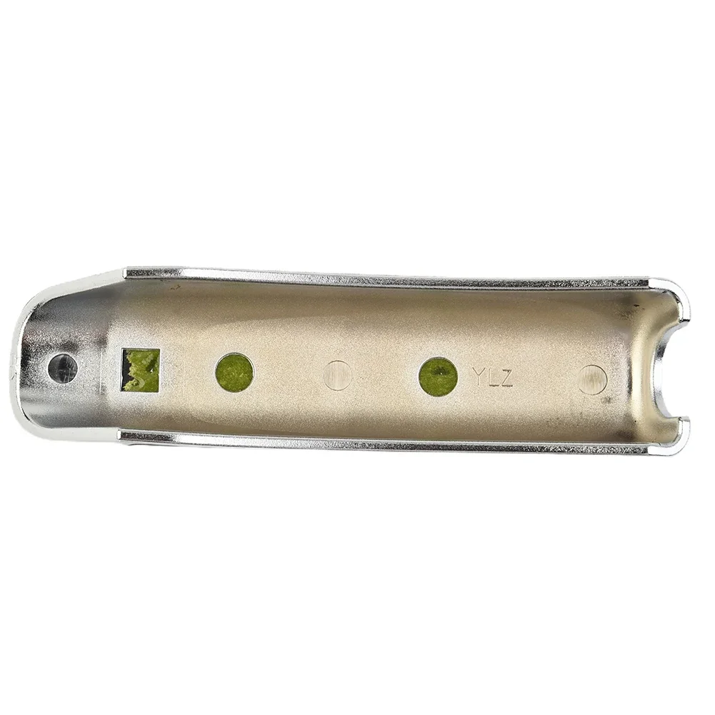 Vehicle Interior Hand Brake Protector With Carbon Fiber Pattern And Chrome Plated ABS Shell For Broad Model Coverage