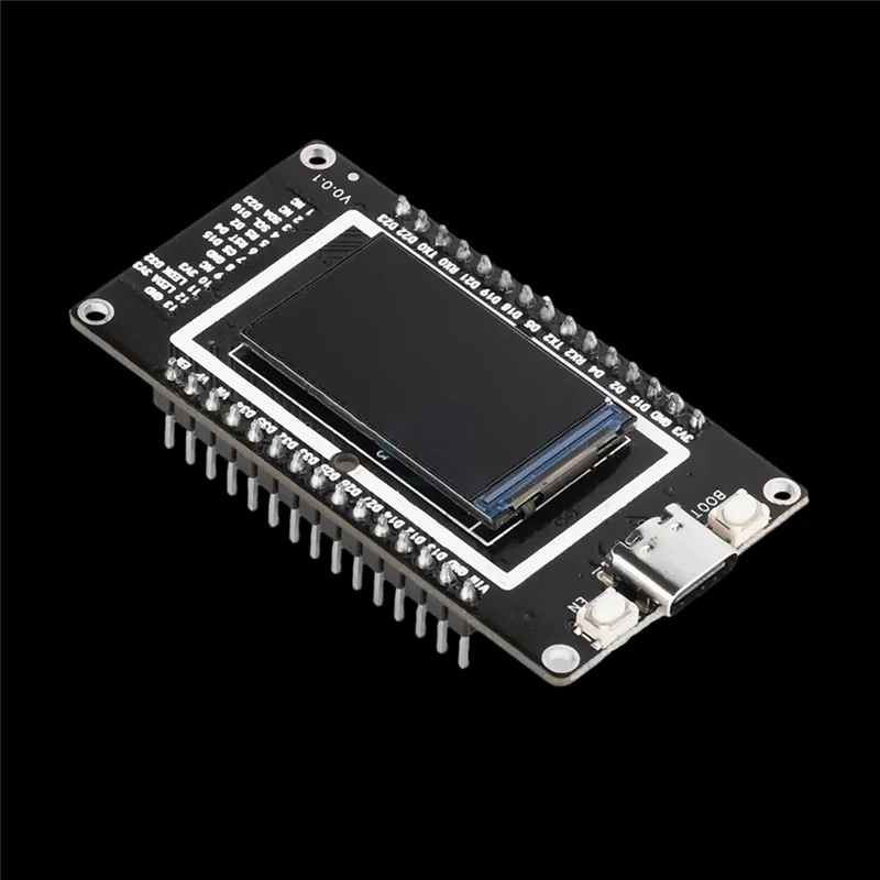 A73E-ESP32-WROOM-32 Wifi Bluetooth Development Board On-Board 1.4-Inch LCD Color Display Low Power Consumption Design Demo
