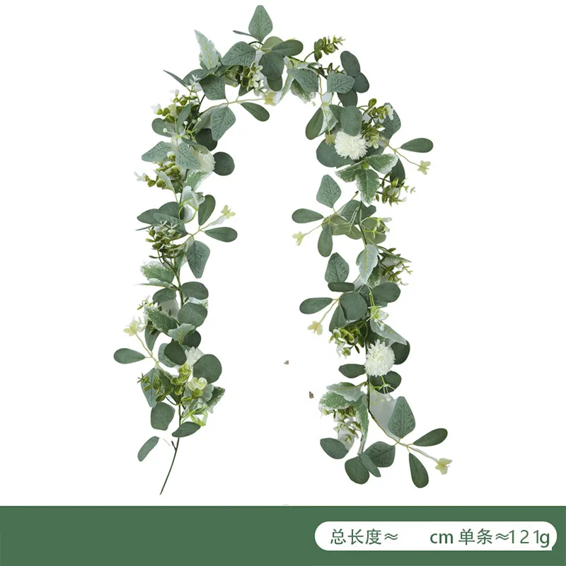 Butterfly simulation vine encryption green plant cross-border decoration European and American fake flower