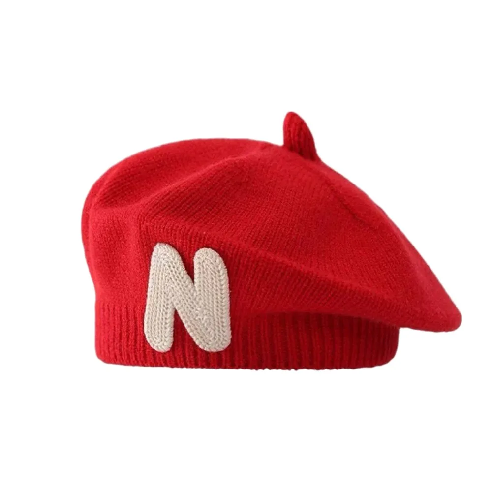 

Baby Wear Knitted ​​Baby Beret Hat Soft Multiple Colors Children Beanies Children Cap