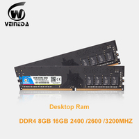 VEINEDA Ram memory ddr4 8GB 16G ram ddr4 PC4 2133 2400 2666 3200Mhz support Desktop ddr4 Motherboard 288-pin