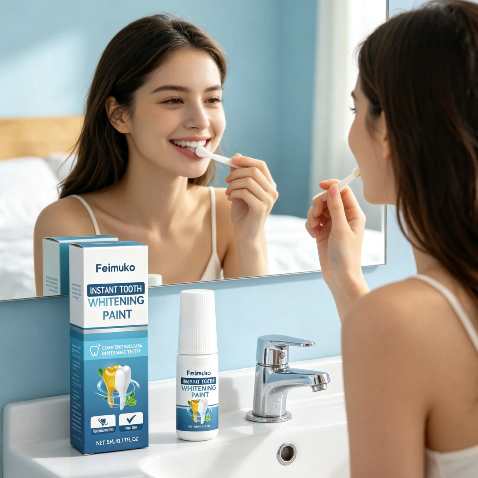Pintura Blanqueadora Dental In - Teeth Paint Whitening reseña y precio