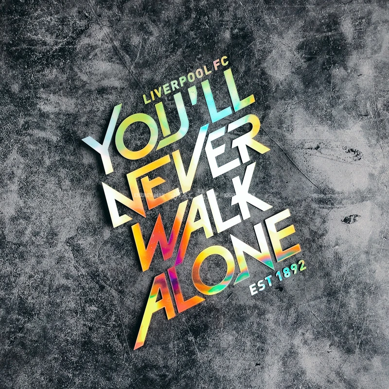 ملصق نادي ليفربول لكرة القدم لتغطية خدوش السيارة وتزيينها، مادة عاكسة، ملصق كامل للسيارة بنمط الفريق/النجوم