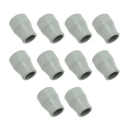 10PCS Rubber Buffer Crutch Tips Replacement Non Slip Cane Tip Protector 22mm Inner Diameter Walking Cane Tip Crutches