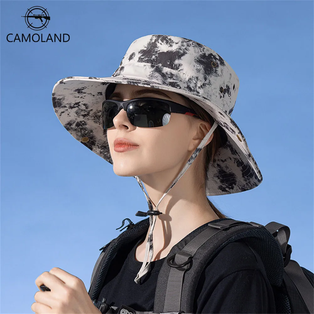 

Sun Hats for Men Women Bucket Hat UPF 50+ Boonie Hat Foldable UV Protection Hiking Beach Fishing Summer Safari