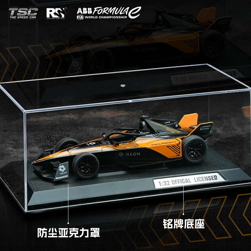 

Новая модель автомобиля из сплава TSC 1:32 Formula E в масштабе — коллекционное украшение и подарок для любителей игрушек и транспортных средств