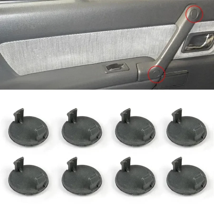 

8x Car Door Handle Screw Caps Cover Plugs Car accessories MB777725 MB777731 for Mitsubishi PAJERO SHOGUN MK2 V31 V33 1990-2000