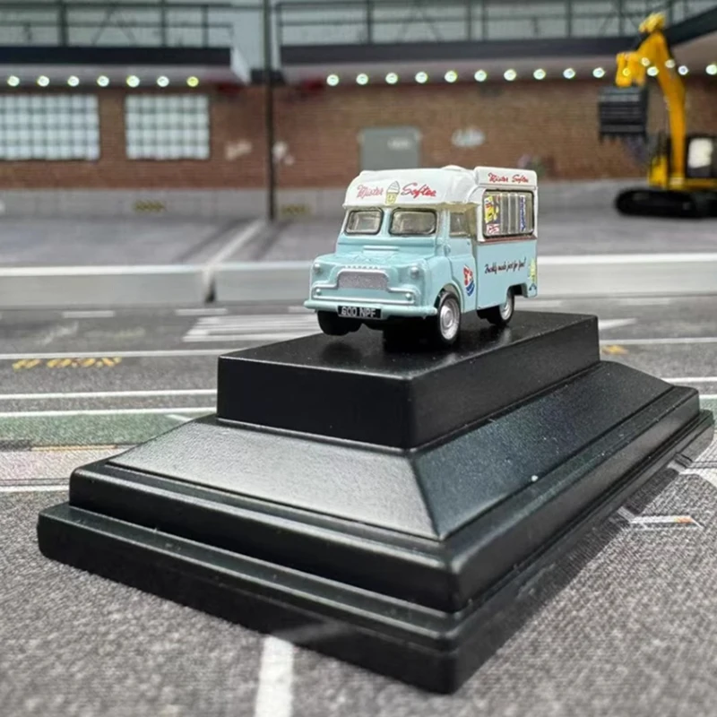 

OXFORD 1:148 N Scale Ice cream truck Alloy Small Car Model Collection Display Ornament Toy Gift
