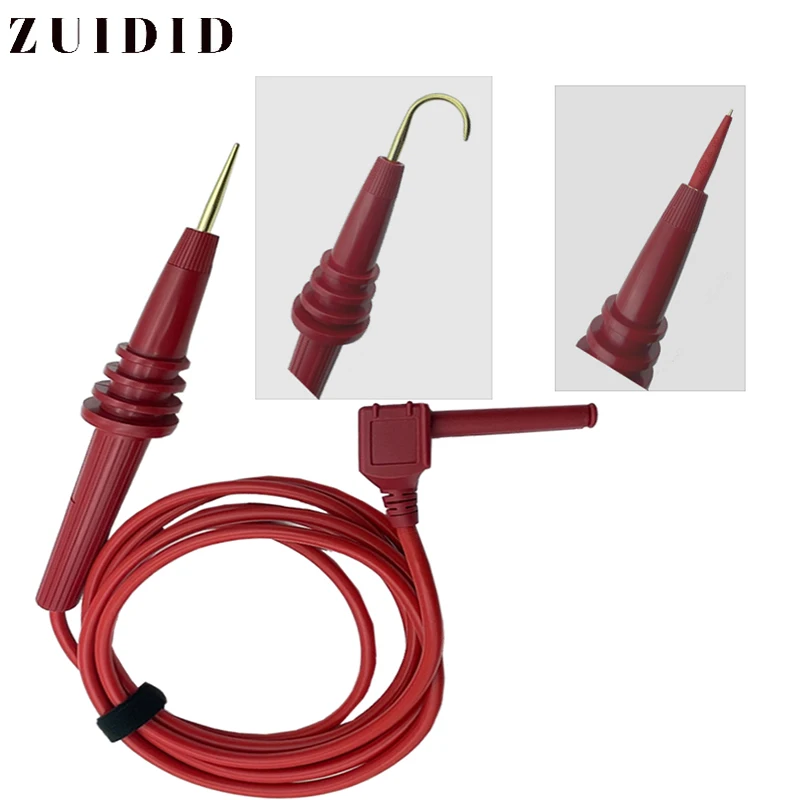 High Voltage Test Lead Bar Probe Clips Suitable For KYORITSU Insulation Resistance Tester