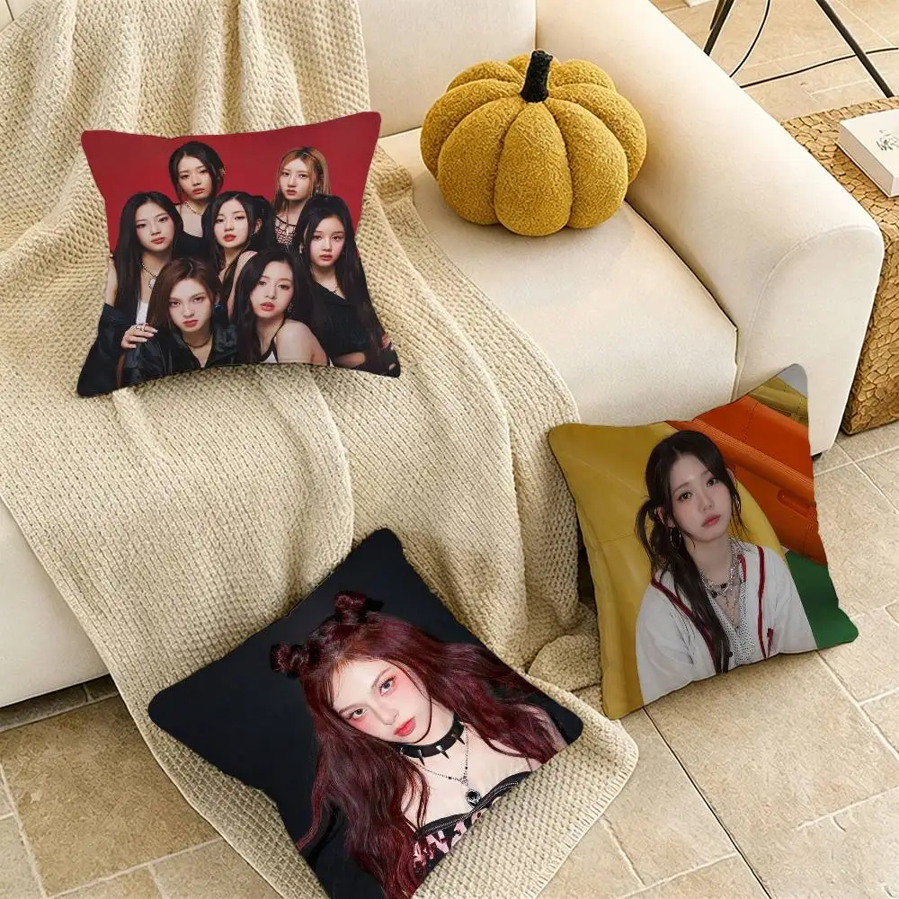 

CHOOM B-Babymonster RAMI RORA CHIQUITA Pillow Case Cushion Cover Throw Pillow Case For Car Sofa