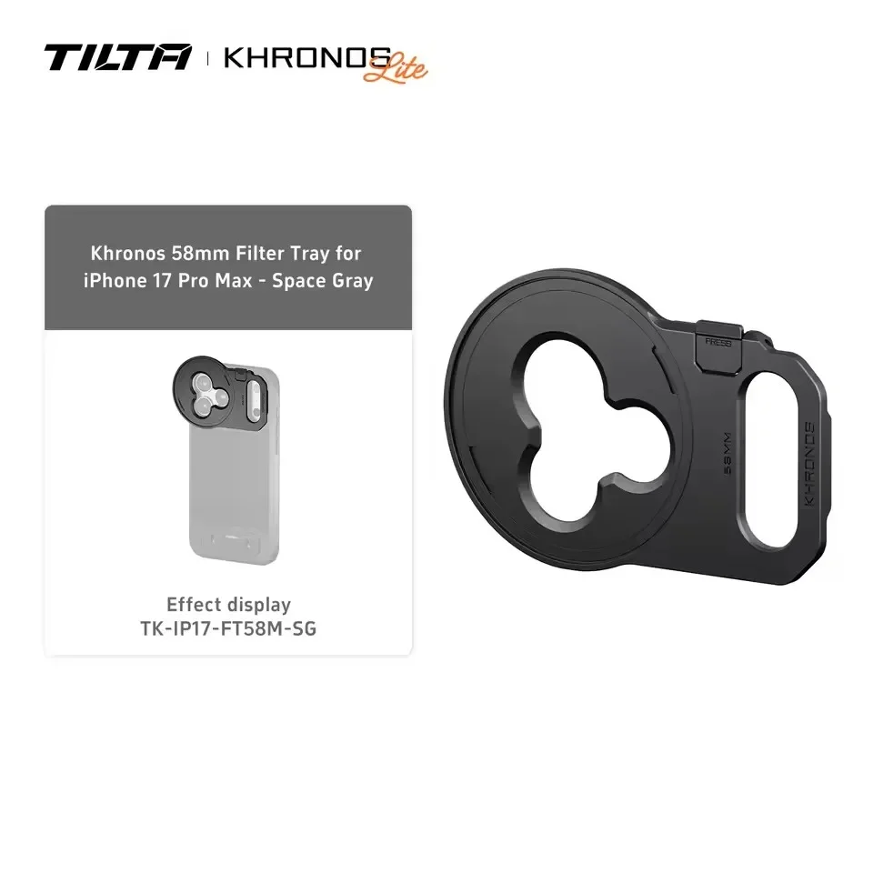 TILTA Khronos アクセサリー iPhone 17 Pro/Pro Max ケージ エコ