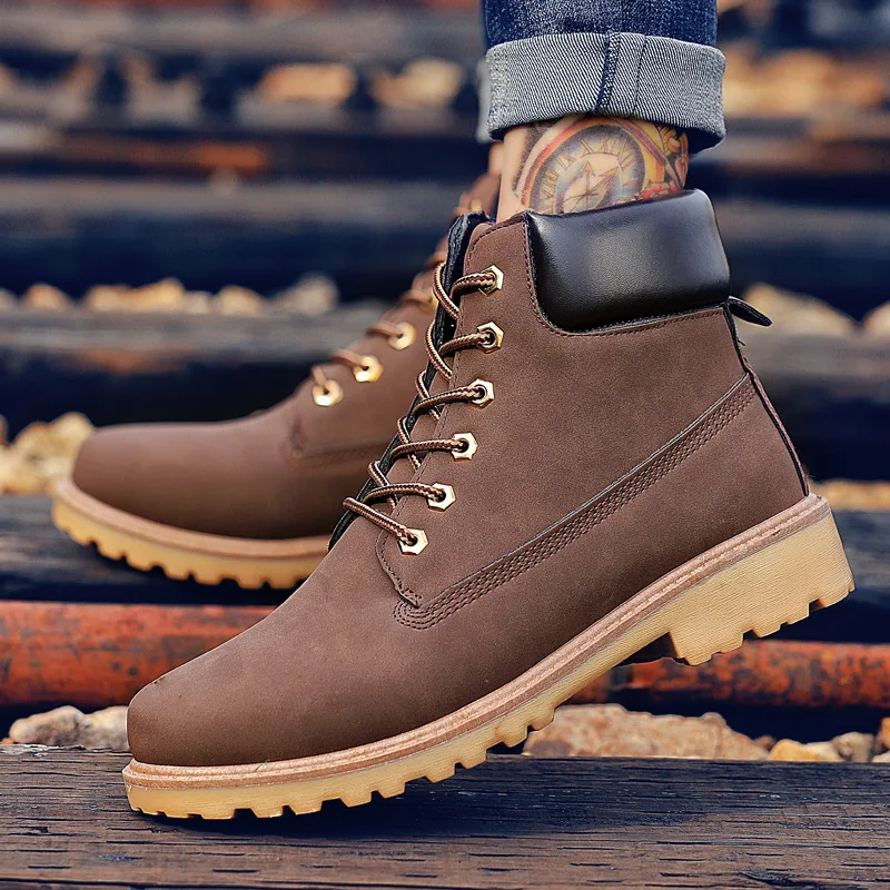 Autumn Winter Boots Women High Top Boots Platform Ladies Ankle Booties Comfortable Woman Shoes Casual Female Mid Calf Botas