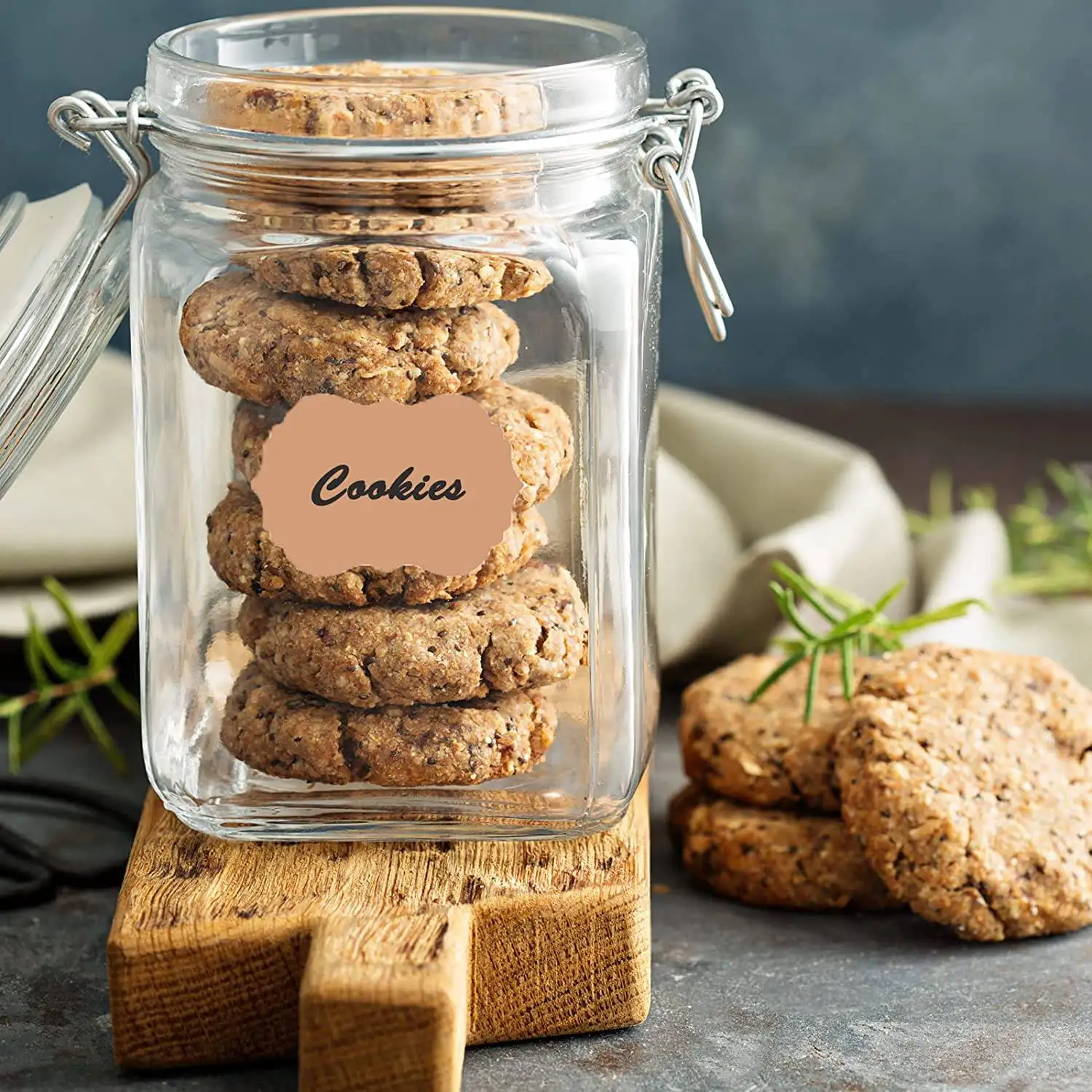 150 Stück Geschenk anhänger Aufkleber Weihnachts geschenk anhänger Aufkleber Namensschild Aufkleber Aufkleber Etiketten 1,25x2,28 Zoll (Kraft braun)