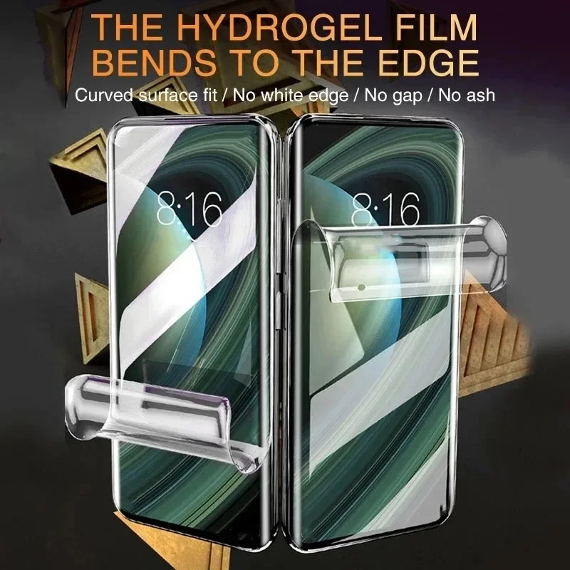 3 Piezas Protector de Pantalla para Realme 14 13 12 11 Pro Plus Protector de Hidrogel para Realme C75 C53 C67 C65 C61 C63 Película 3