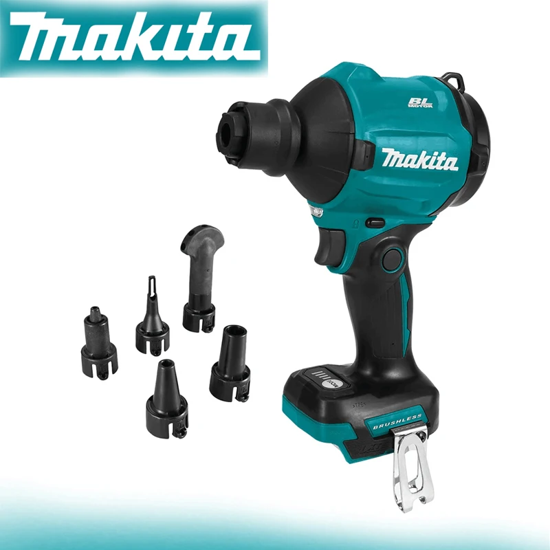 Makita DAS180 18V LXT Brushless Dust Blower Cordless Charging Dust Blowing Gun 4 Stage Electronic Speed Control Power Tool