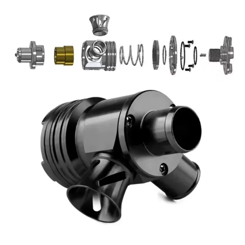 25MM Pressure Relief Discharge Valve, Automobile Modification Exhaust Component for A3 A4 A6 Tuning