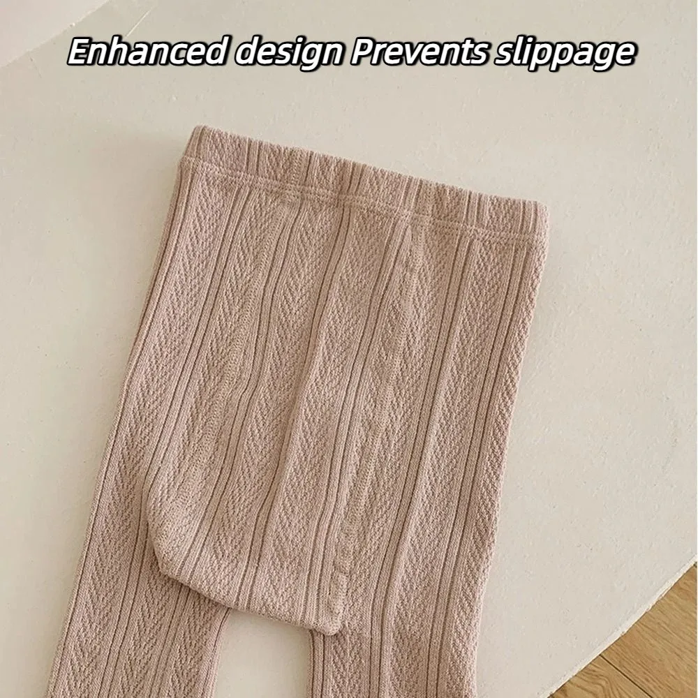 Fashion Soft Baby Legging Tight-fitting Cotton Toddler Pantyhose Comfort Lotus Edge Newborn Long Pants Socks Girls 1-6 Years Old