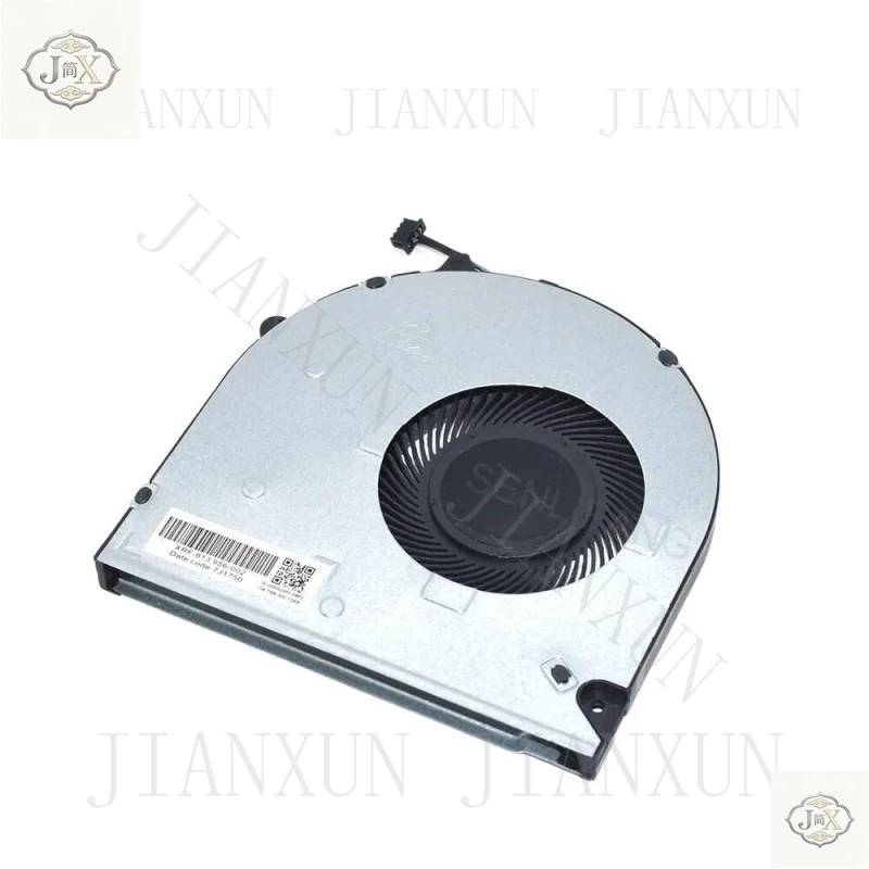 New L52034-001 5V 0.5A 4-Pin CPU Fan For HP 250 G8 255 G9 15-DU 15-DW 15S-DY Series