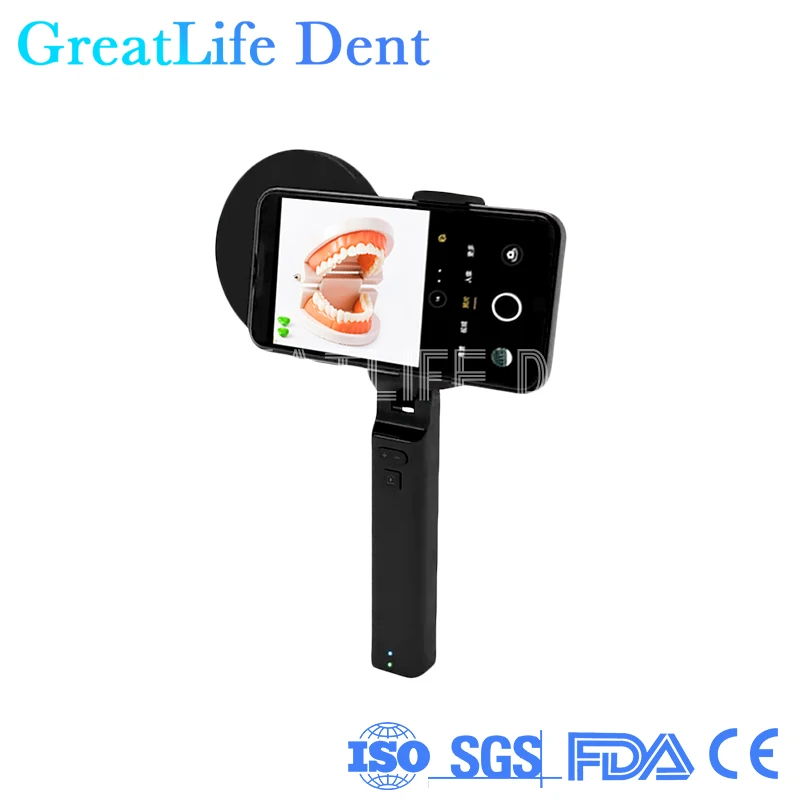 Mobile Phone Take Photo Portable Filling Light Polarized Light Dental Photography Flash Lamp Light Photography Holder Camera