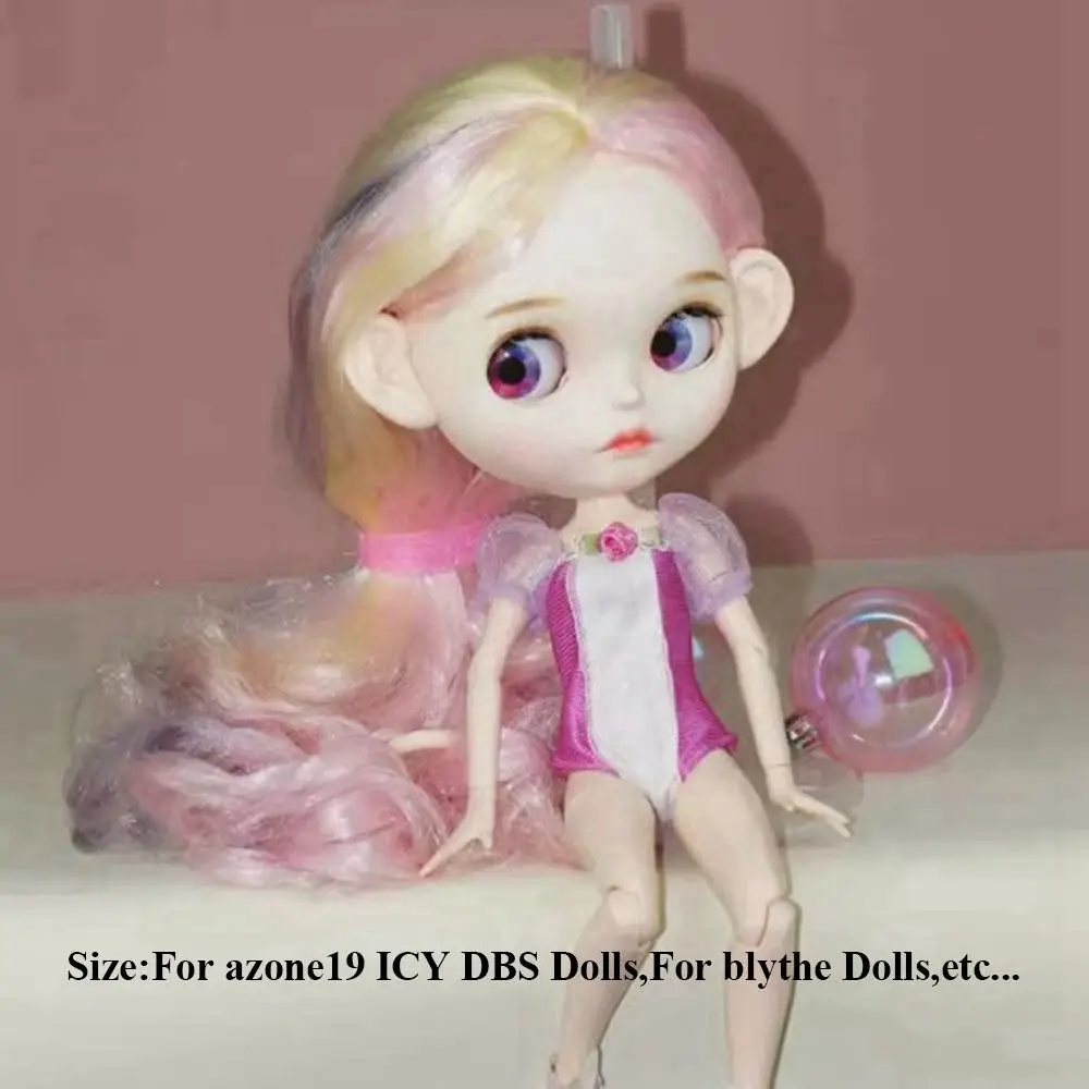 패션 엘레강트 청바지 바지 미니 귀여운 심플 드레스 후디 DIY 액세서리 프린세스 거즈 스커트 아존19 아이시 디비에스 인형용