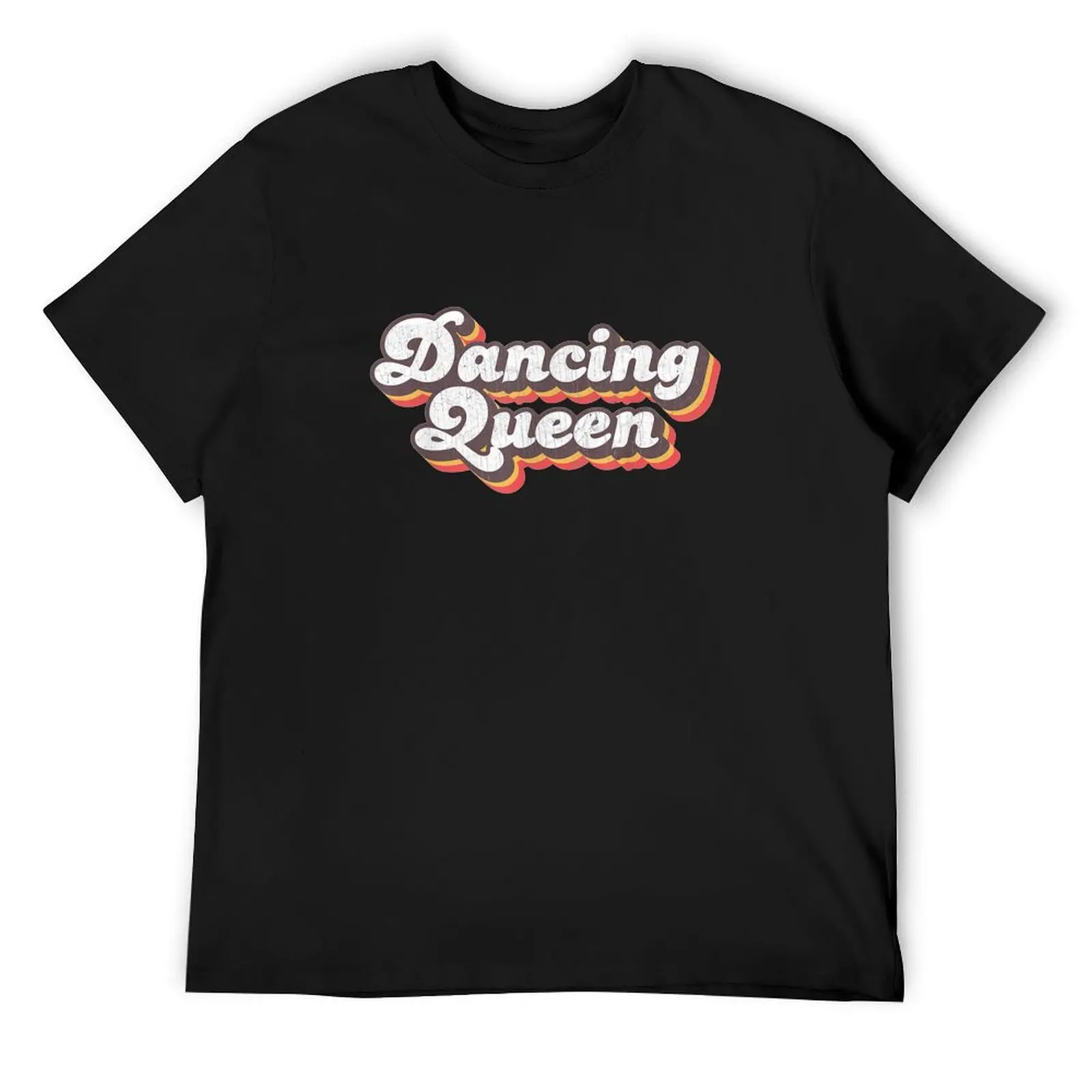 

DANCING QUEEN 1970's Vintage Retro 70's T-Shirt cotton man t-shirts vintage t shirts new edition gifts for boyfriend men t shirt