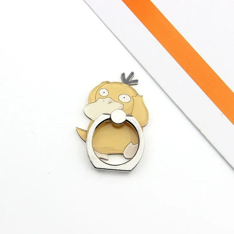 Pokemon Fingerring Handy halter 360 drehbarer Stand griff Anime Pikachu Pokeball Bulbasaur Telefon zurück Aufkleber Pad Halterung